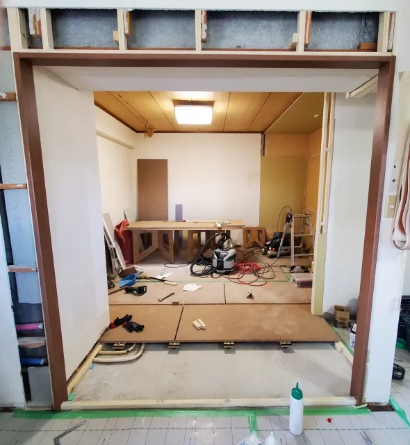 横須賀のこだわりリフォーム|内装・建具の部分改装